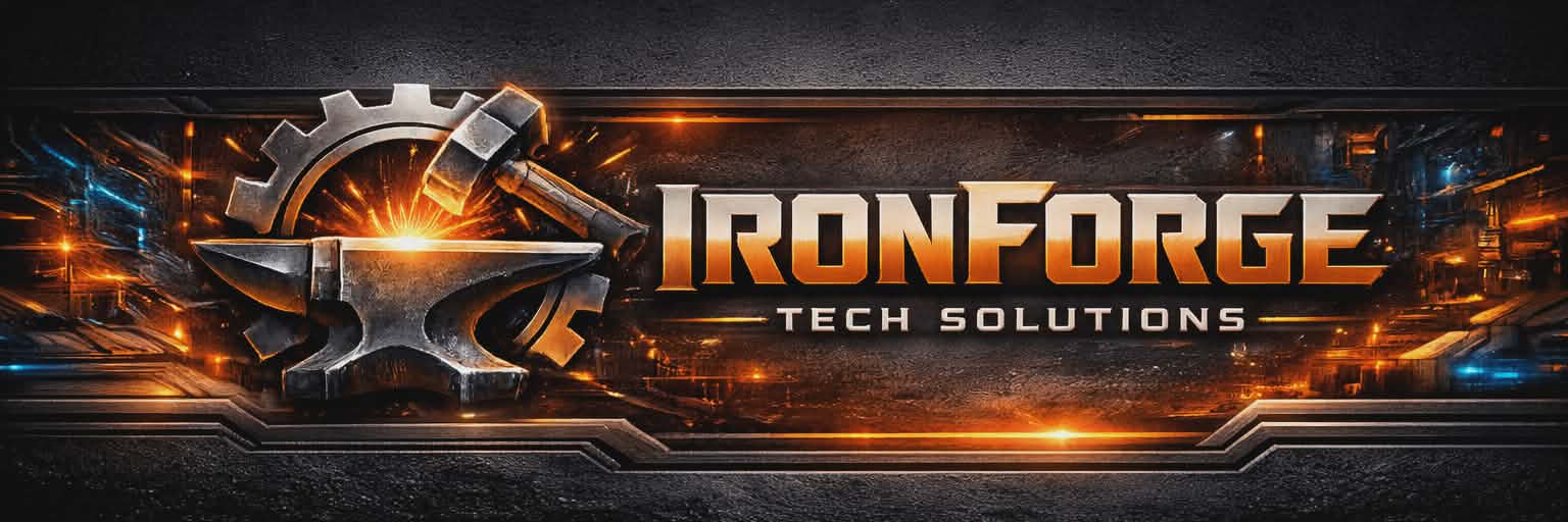 IronForge Tech Solutions Logo